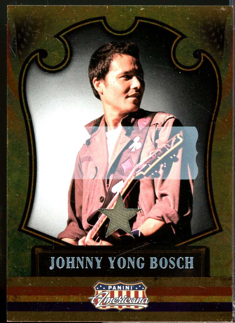 Johnny Yong Bosch 2011 Panini Americana Private Stars Material No Auto /249 #39  Image 1