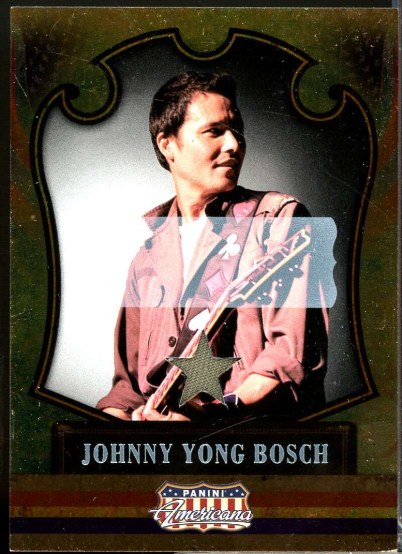 Johnny Yong Bosch 2011 Panini Americana Private Stars Material No Auto /249 #39  Image 1