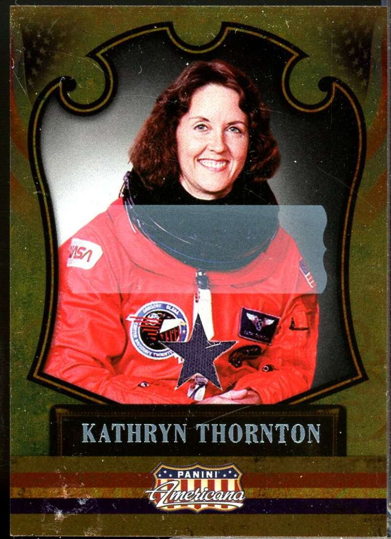 Kathryn Thornton 2011 Panini Americana Private Stars Materials No Autograph #84  Image 1