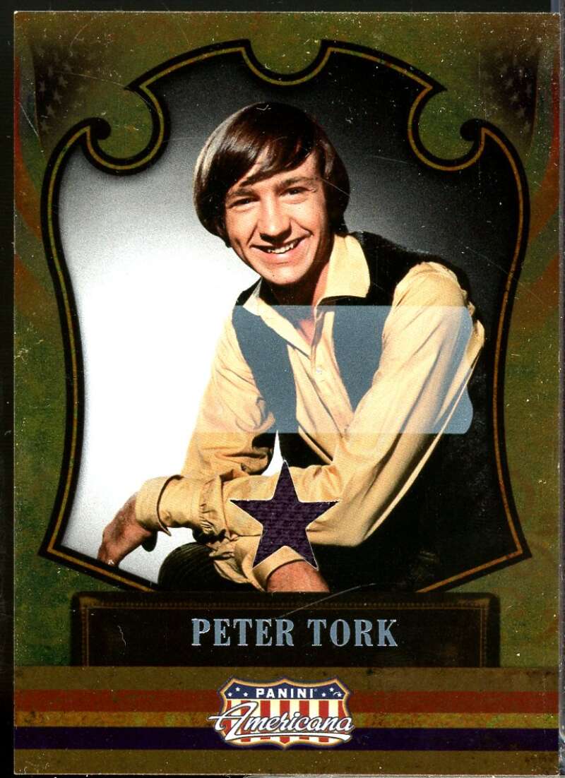 Peter Tork Card 2011 Panini Americana Private Stars Materials No Autograph #71  Image 1