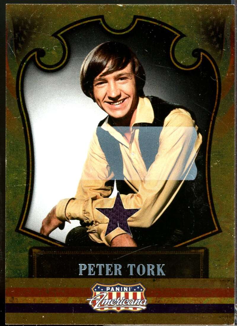 Peter Tork 2011 Panini Americana Private Stars Materials No Autograph /149 #71  Image 1
