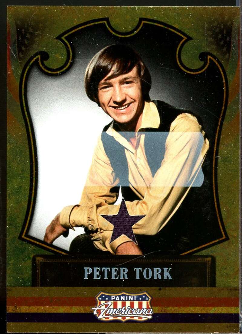 Peter Tork 2011 Panini Americana Private Stars Materials No Autograph /149 #71  Image 1