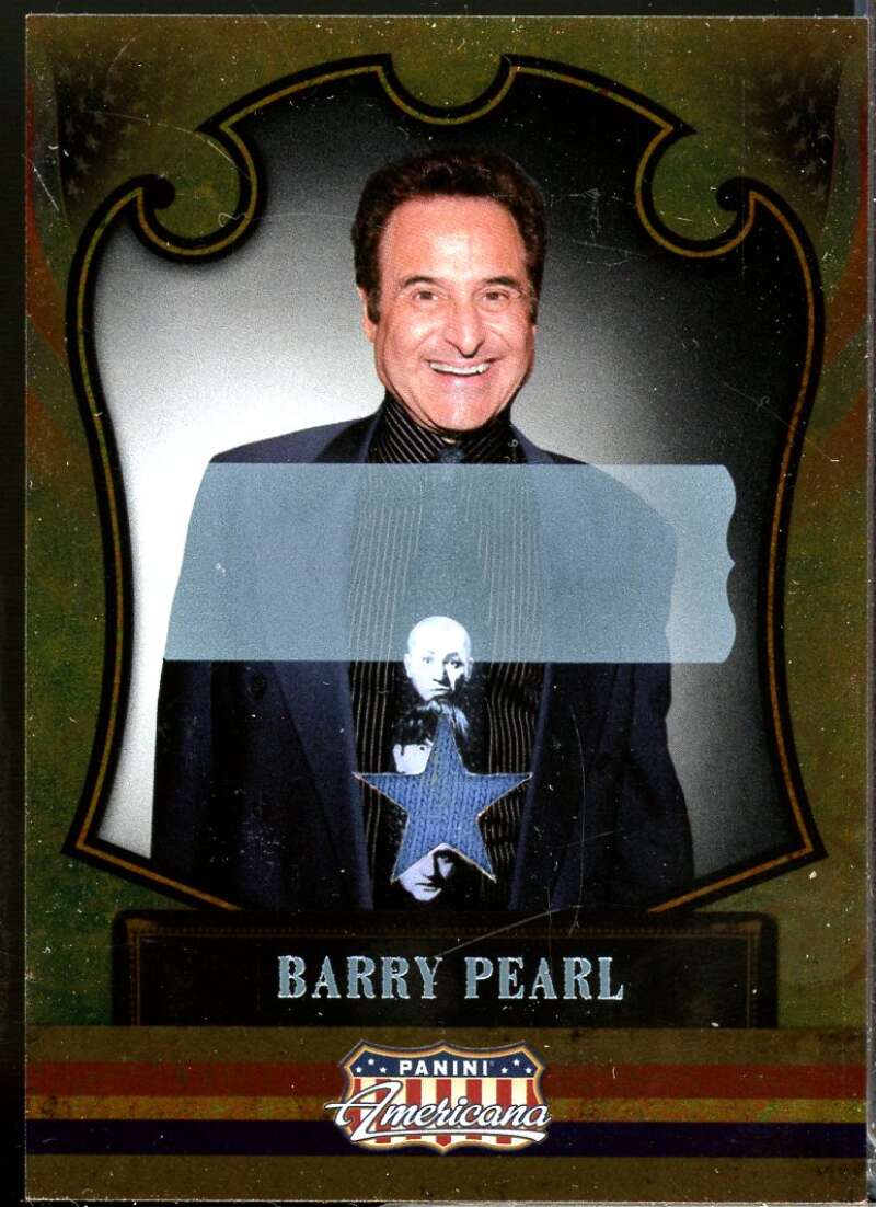 Barry Pearl 2011 Panini Americana Private Stars Materials No Autograph /149 #51  Image 1