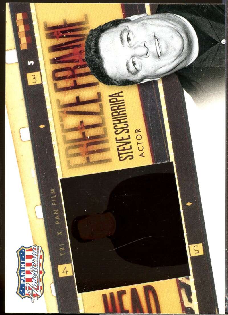 Steve Schirripa Card 2015 Panini Americana Freeze Frame #22  Image 1