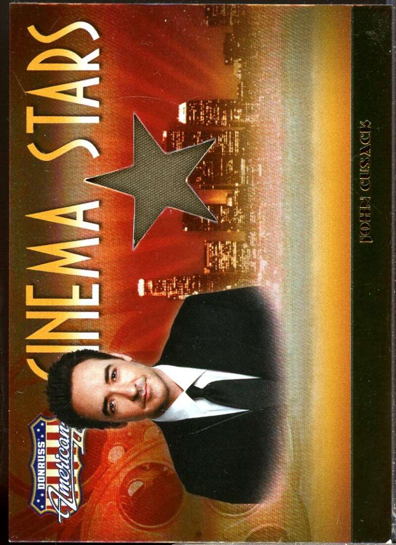 John Cusack Card 2008 Americana II Cinema Stars Material /500 #52  Image 1