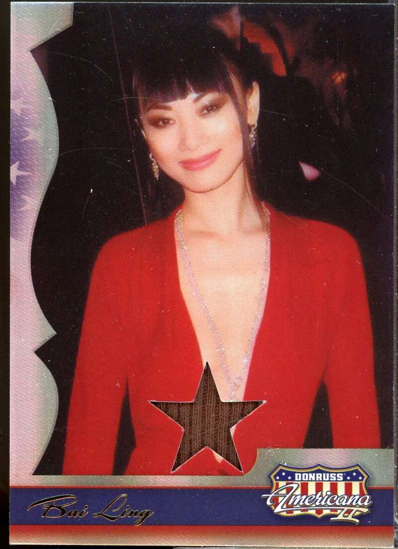Bai Ling Card 2008 Americana II Stars Material /500 #119  Image 1