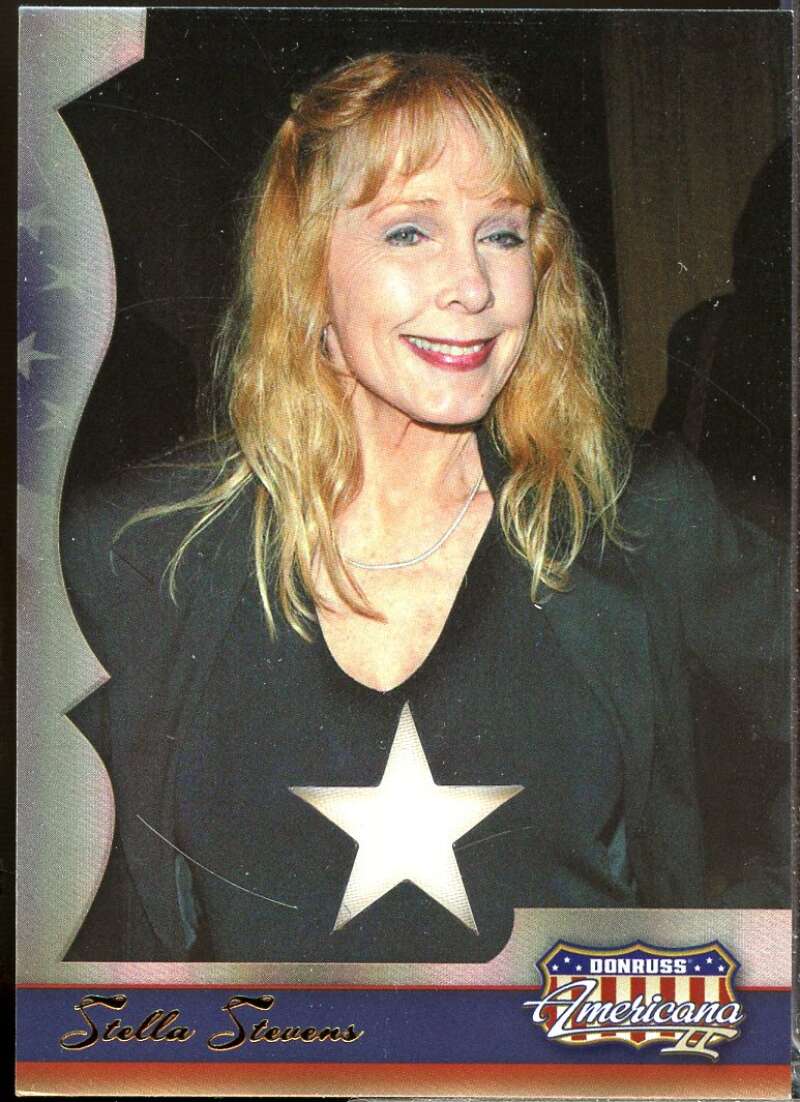 Stella Stevens Card 2008 Americana II Stars Material /500 #150  Image 1