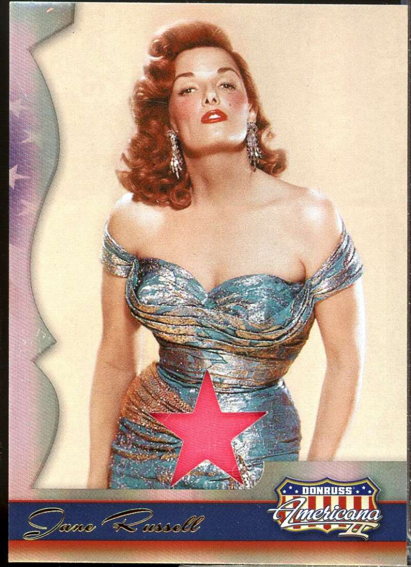 Jane Russell Card 2008 Americana II Stars Material /500 #152  Image 1