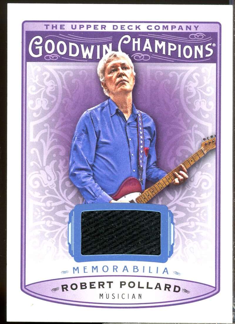Robert Pollard Card 2019 Upper Deck Goodwin Champions Memorabilia #MRP  Image 1