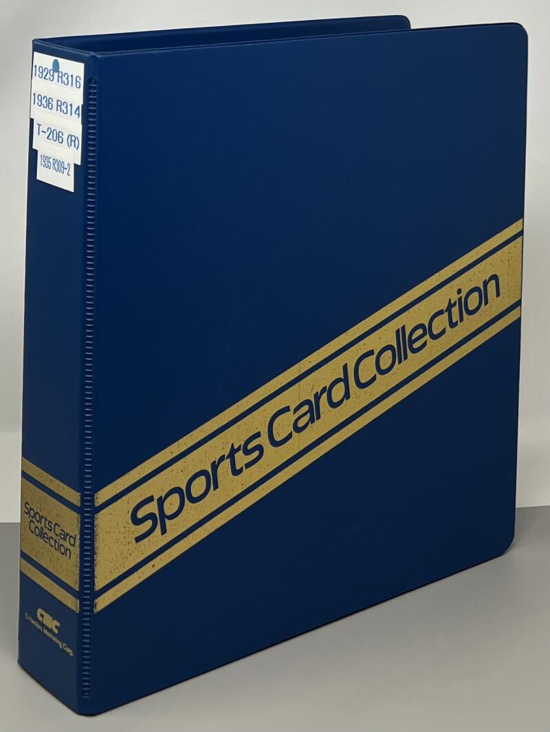 1983 T-206 Capital Reprints 1909 The Monster Card Binder Set Image 2