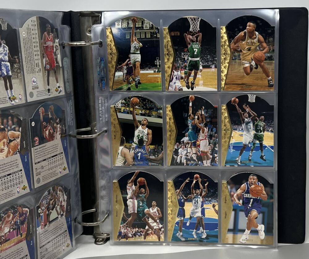 1994-95 SP Die-Cut Basketball Binder Set  D1-D165 Image 3