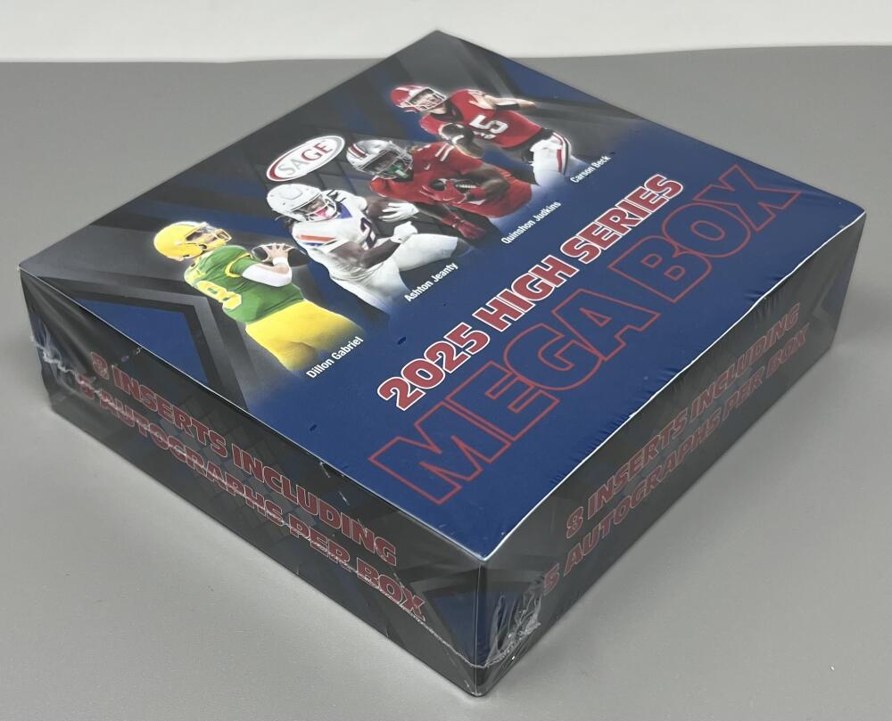 2025 Sage High Series Football Mega Box Image 2