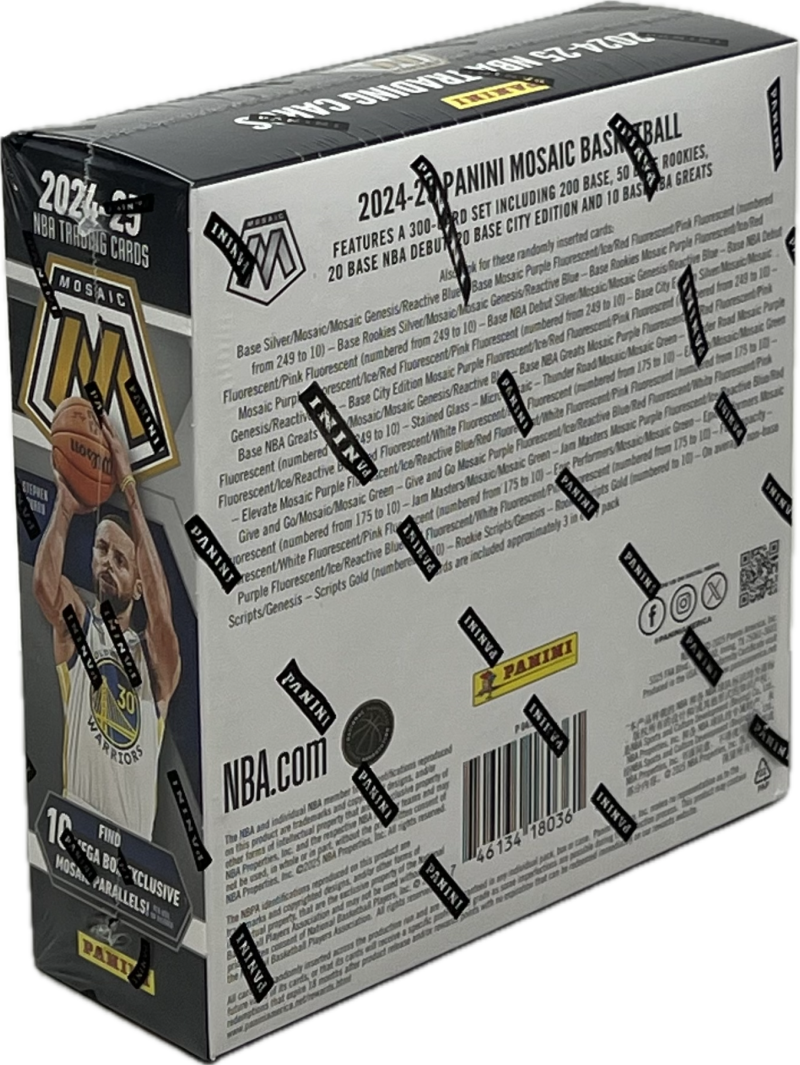 2024-25 Panini Mosaic Basketball Mega Box Image 2