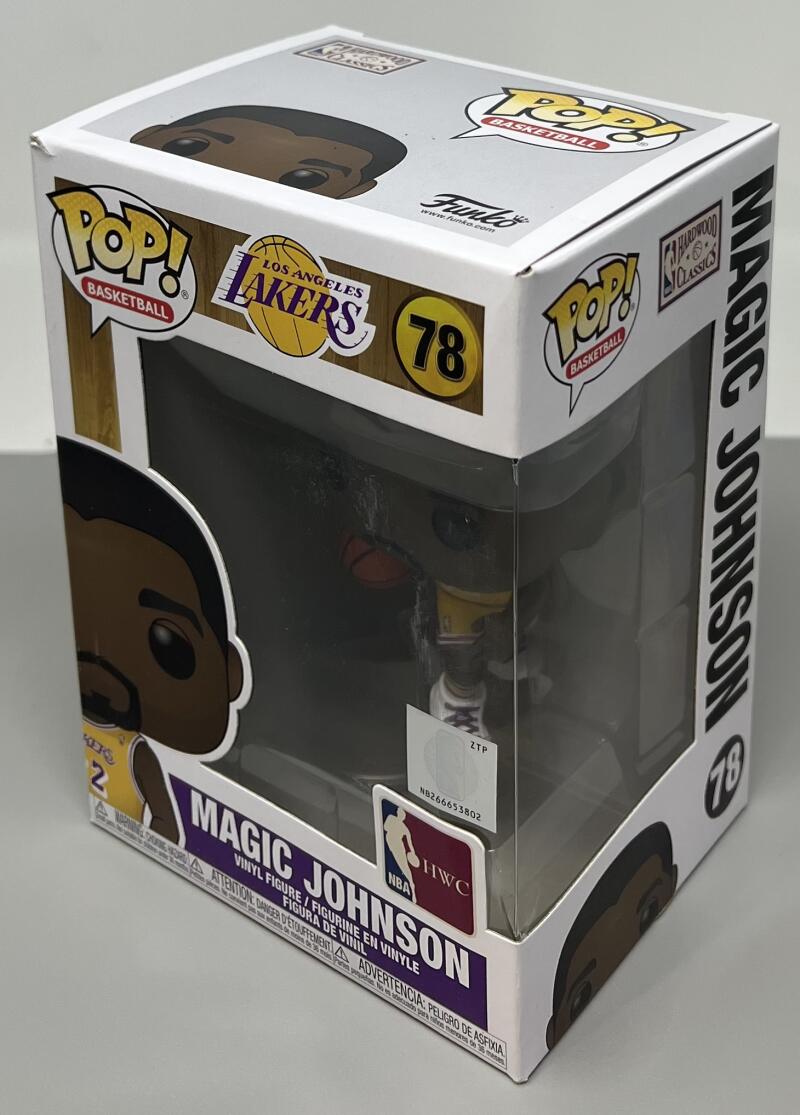 2020 Basketball Los Angeles Lakers Magic Johnson Funko Pop #78 Image 1