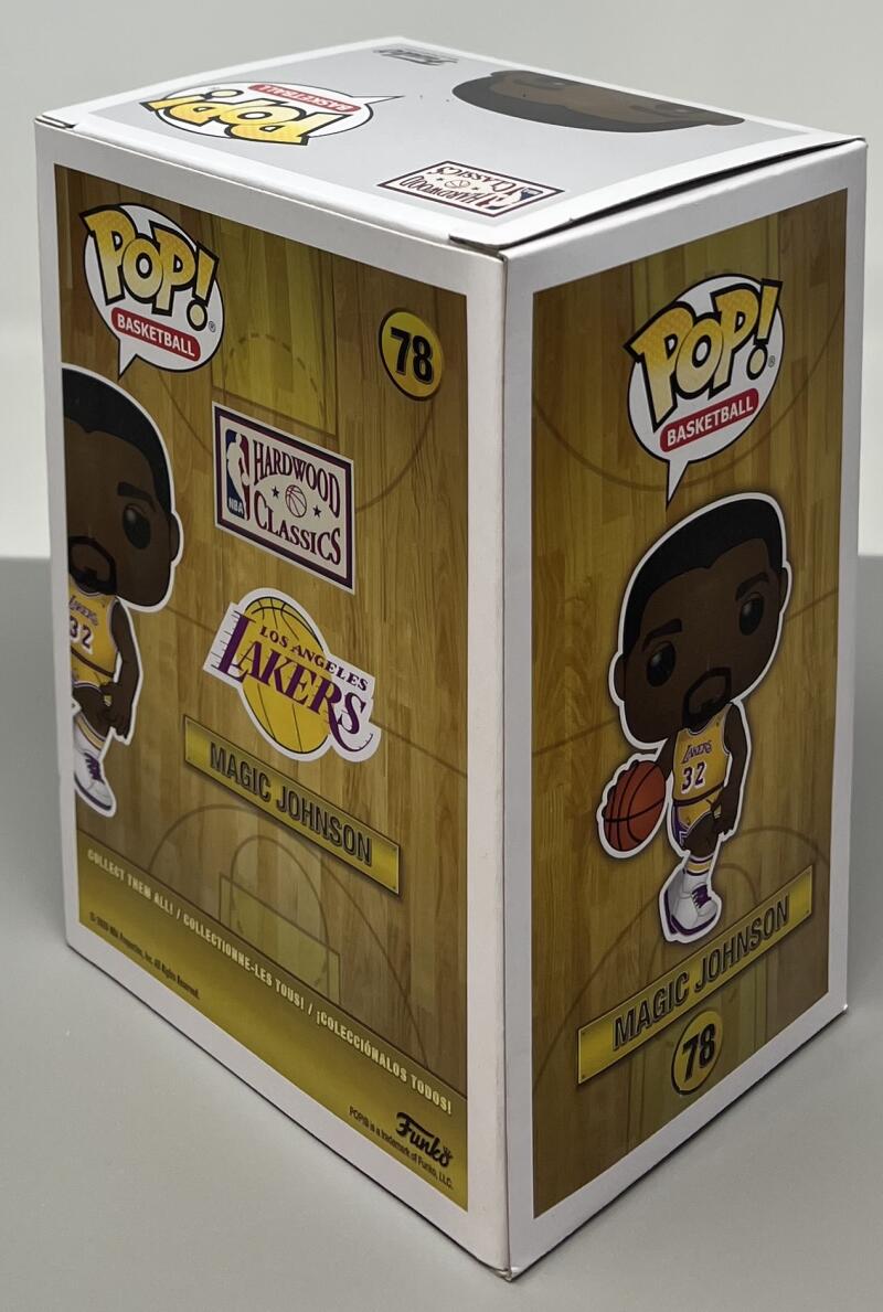 2020 Basketball Los Angeles Lakers Magic Johnson Funko Pop #78 Image 2
