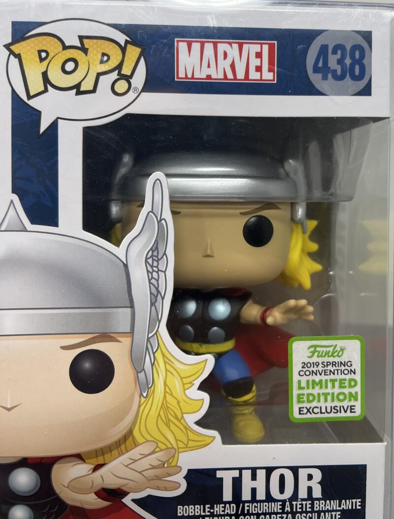 2018 Marvel Limited Edition Thor Funko Pop #438 Image 3