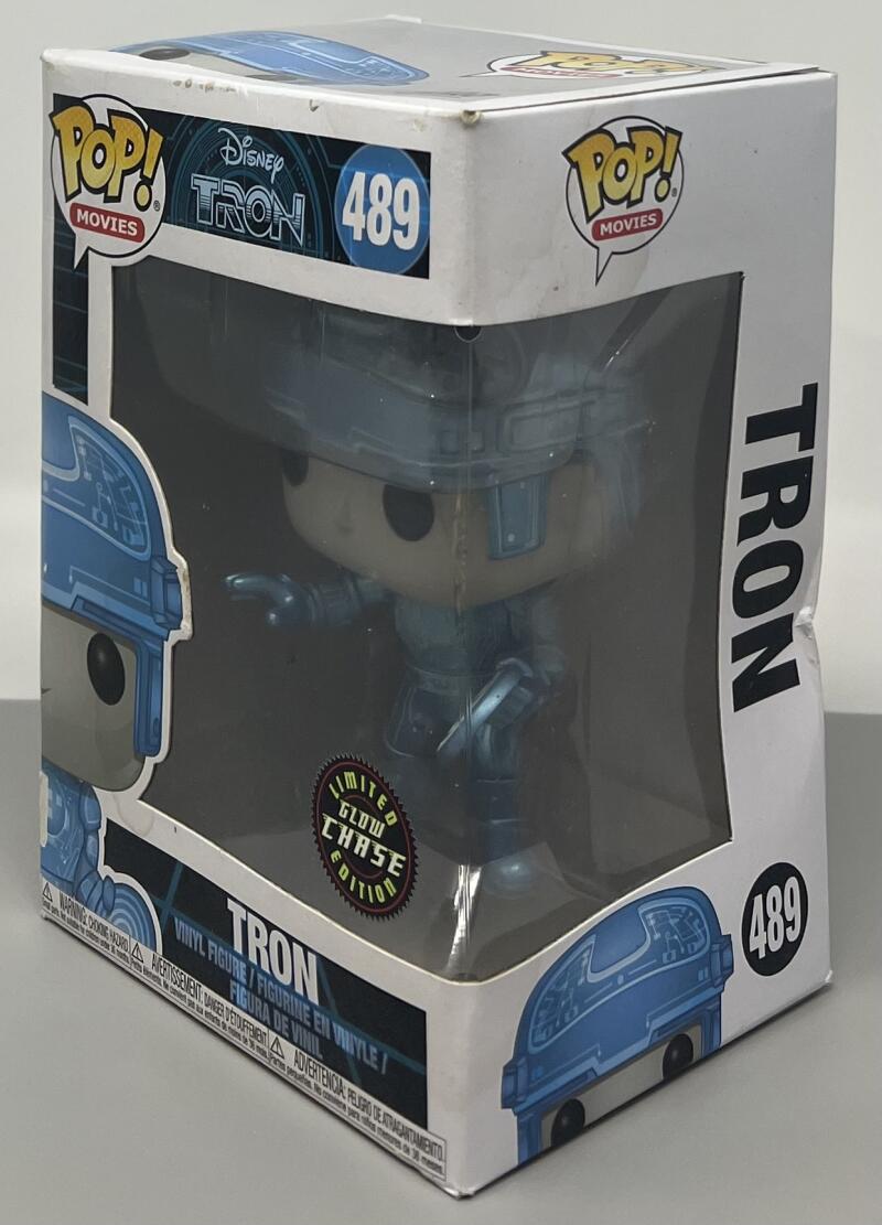 Movies Disney Tron Limited GLOW CHASE Edition Funko Pop #489 Image 1
