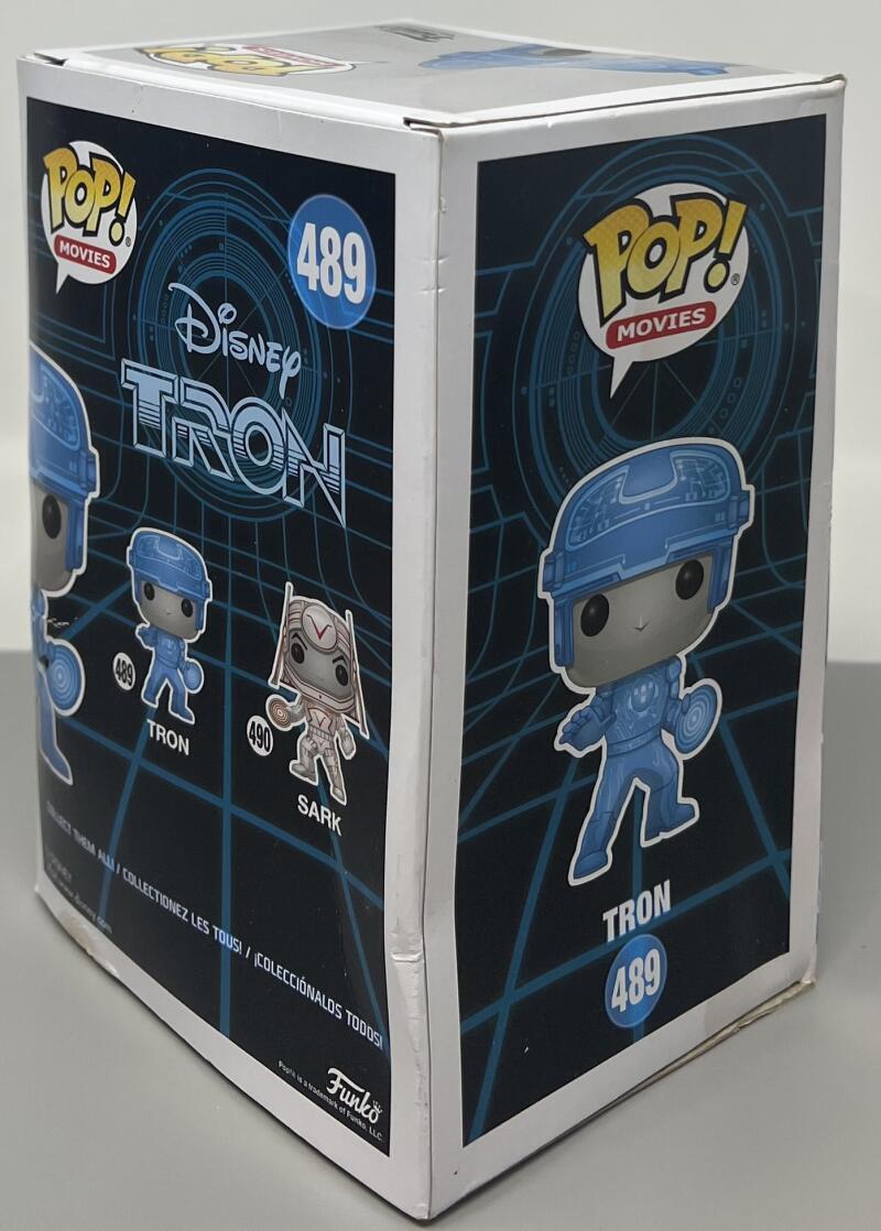 Movies Disney Tron Limited GLOW CHASE Edition Funko Pop #489 Image 2