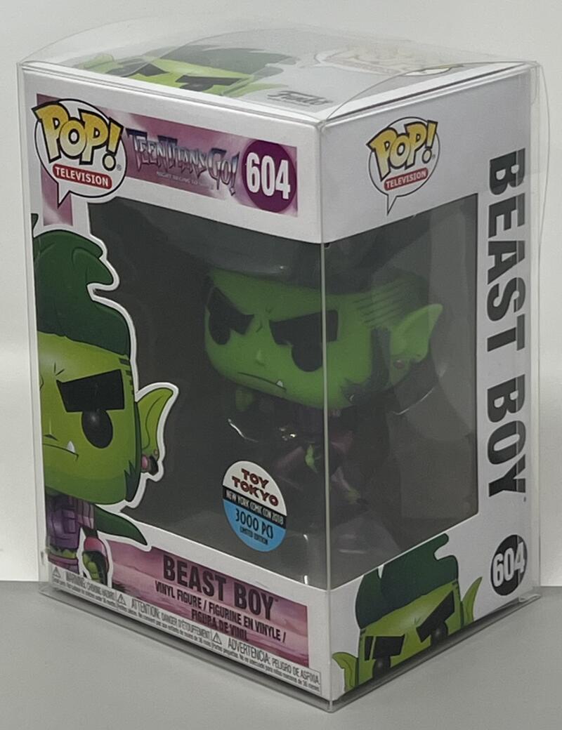 2018 Television Teen Titans Go! New York Comic Con Beast Boy Funko Pop #604 Image 1