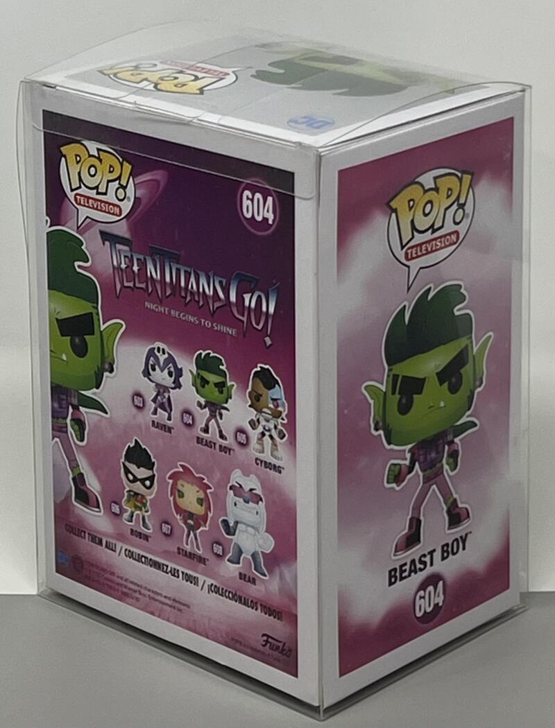 2018 Television Teen Titans Go! New York Comic Con Beast Boy Funko Pop #604 Image 2
