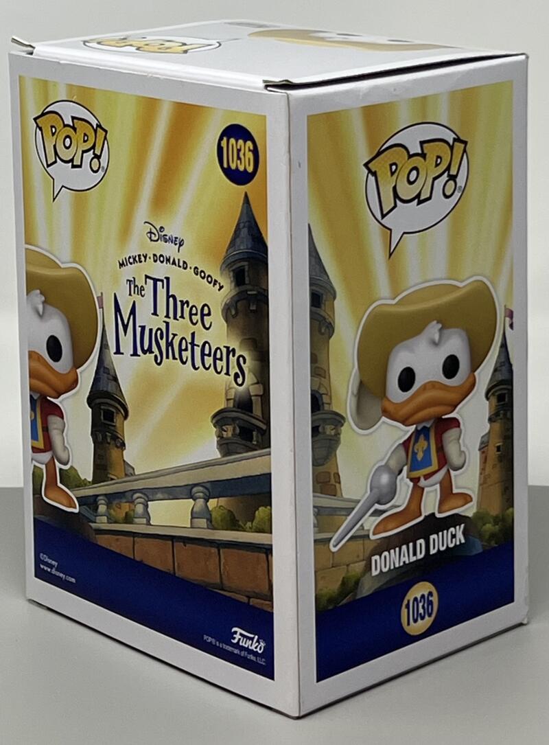 2021 Disney The Three Musketeers Donald Duck Funko Pop #1036 Image 2
