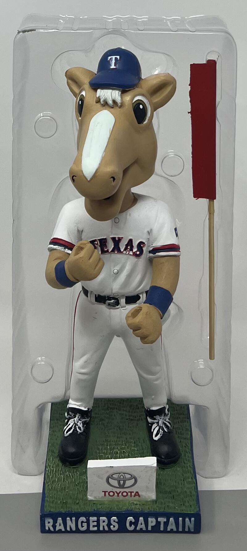 2018 Texas Rangers Captain Mascot SGA Bobblehead Image 3