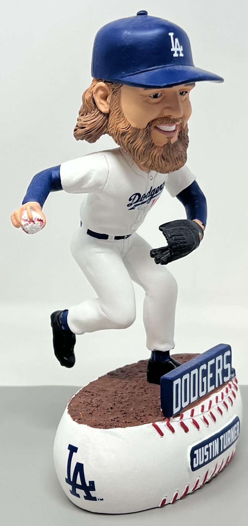 Los Angeles Dodgers Justin Turner Legends of the Diamond Bobblehead  #2/2018 Image 3