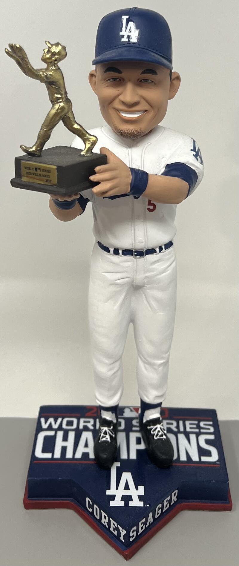 2020 Dodgers World Series Champs MVP Corey Seager SGA Bobblehead  FOCO Image 1