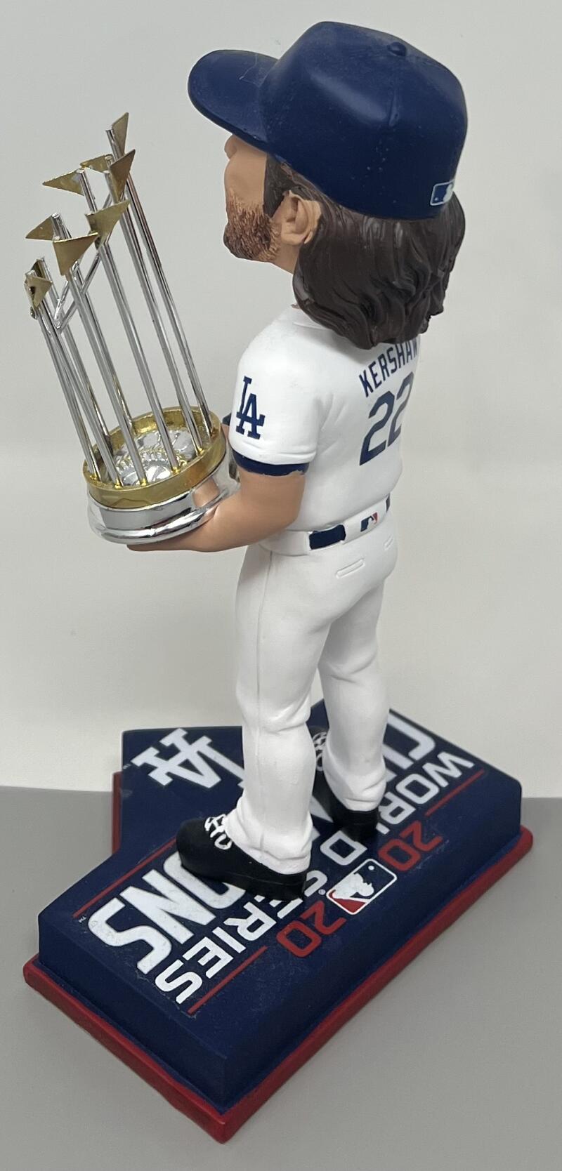 2020 Dodgers World Series Champs Clayton Kershaw SGA Bobblehead  FOCO Image 2