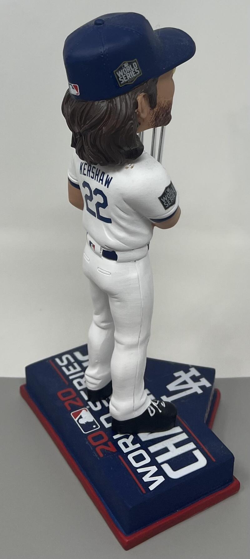 2020 Dodgers World Series Champs Clayton Kershaw SGA Bobblehead  FOCO Image 3