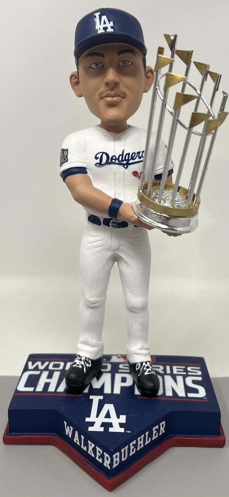 2020 Dodgers World Series Champs Walker Buehler SGA Bobblehead  FOCO Image 1