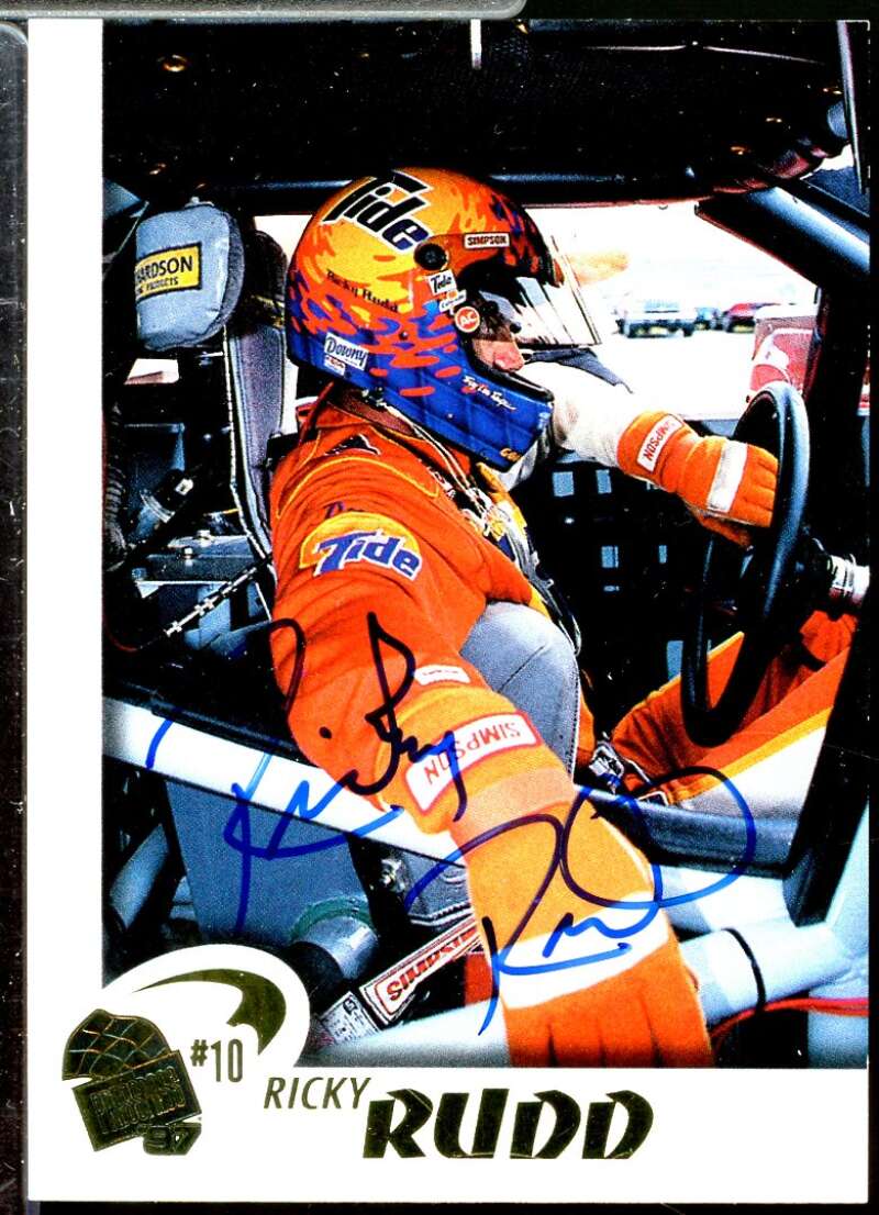 Ricky Rudd VIP/ACTN Card 1997 Press Pass Autographs #6  Image 1