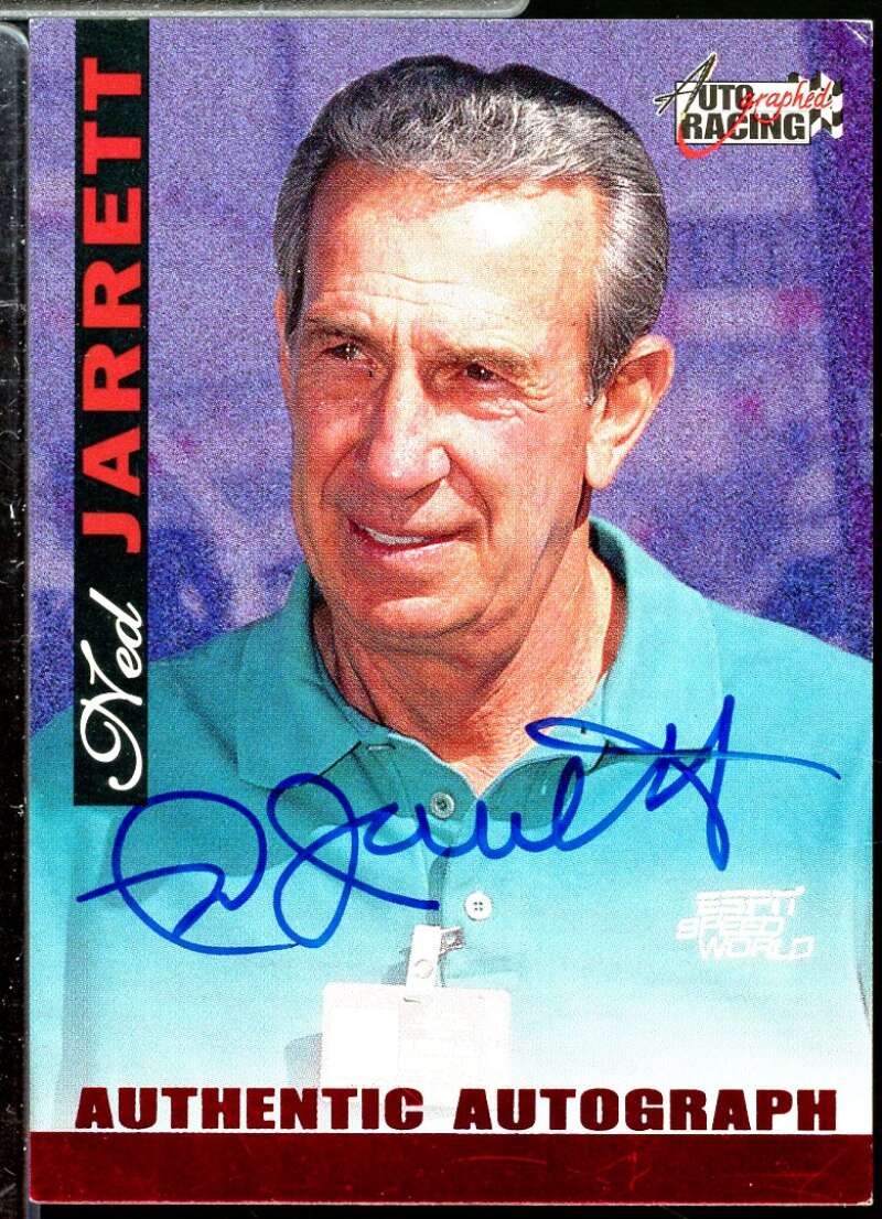 Ned Jarrett Card 1996 Autographed Racing Autographs #23  Image 1