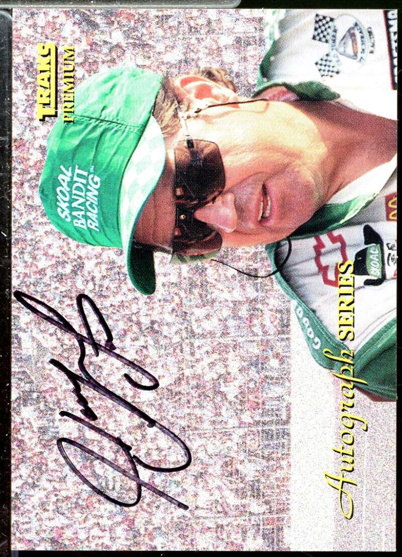 Harry Gant Card 1992 Traks Autographs #A3  Image 1
