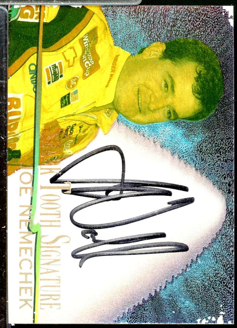 Joe Nemechek Card 1997 Race Sharks Shark Tooth Signatures #ST12  Image 1