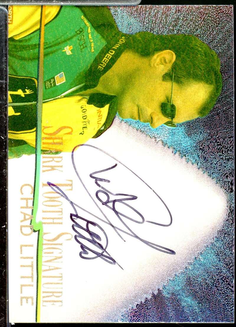 Chad Little Card 1997 Race Sharks Shark Tooth Signatures #ST13  Image 1