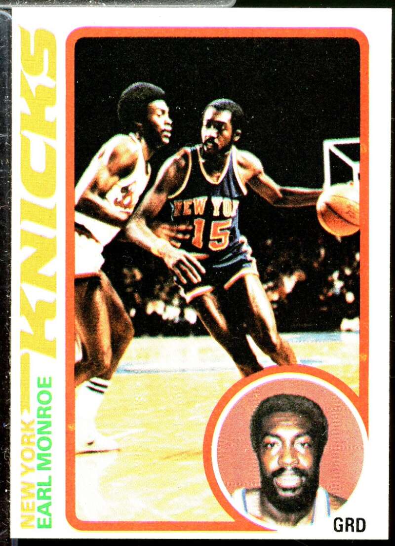 Earl Monroe Card 1978-79 Topps #45  Image 1