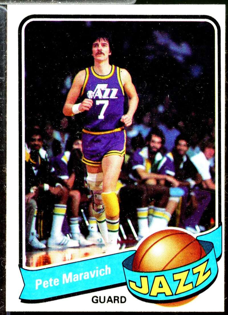 Pete Maravich Card 1979-80 Topps #60  Image 1