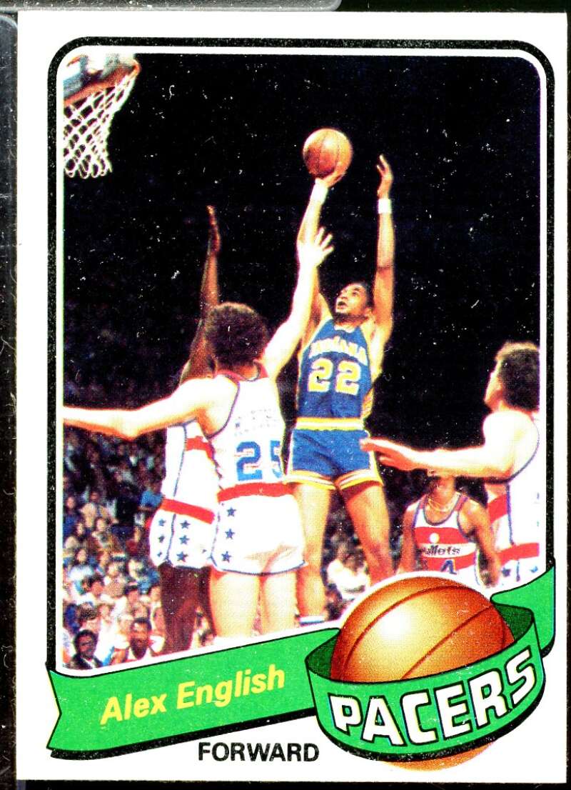 Alex English Rookie Card 1979-80 Topps #31  Image 1