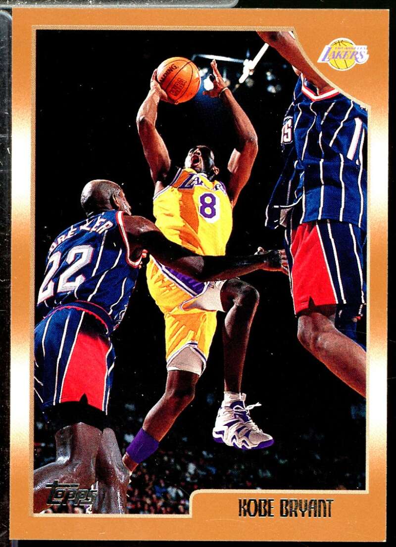 Kobe Bryant Card 1998-99 Topps #68  Image 1