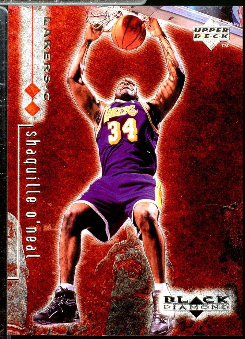 Shaquille O'Neal Card 1998-99 Black Diamond Double Diamond #45  Image 1