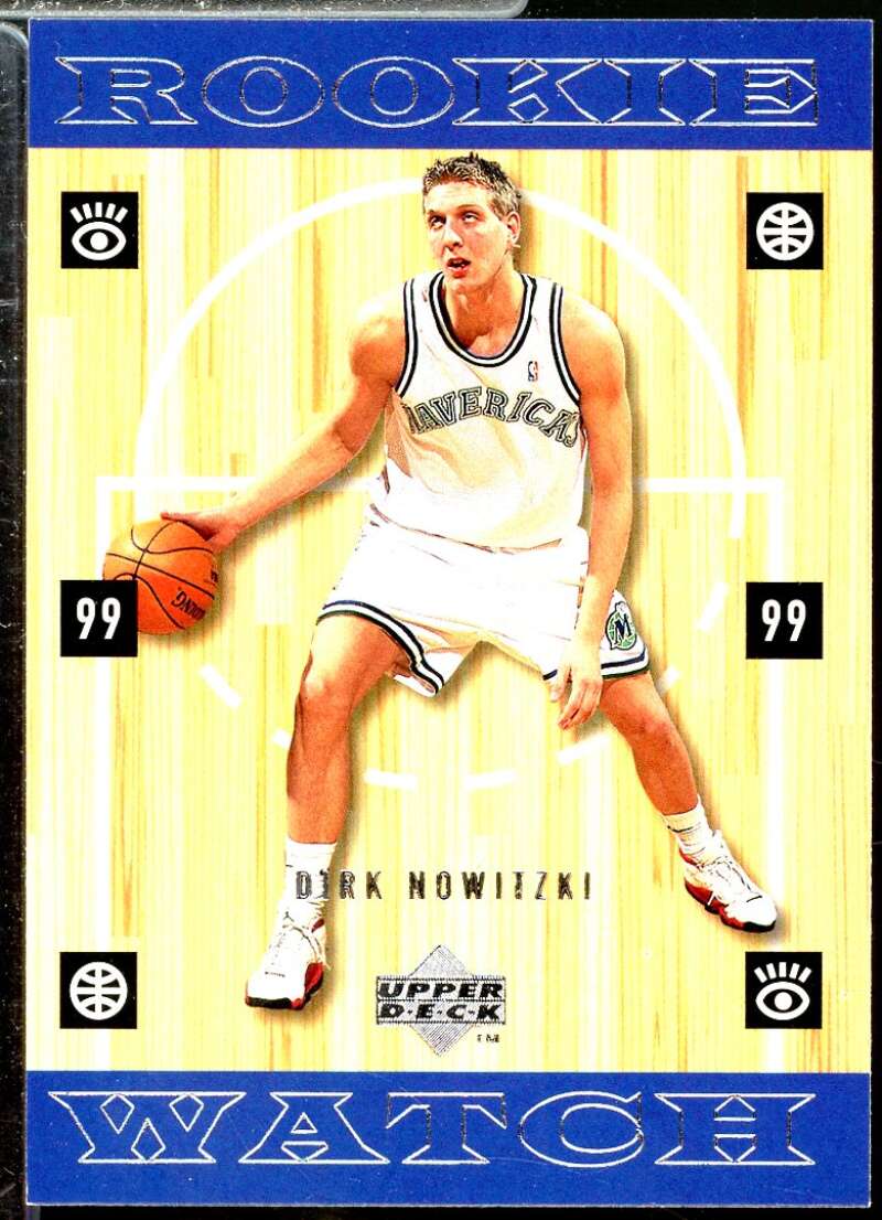 Dirk Nowitzki Rookie Card 1998-99 Upper Deck #320  Image 1
