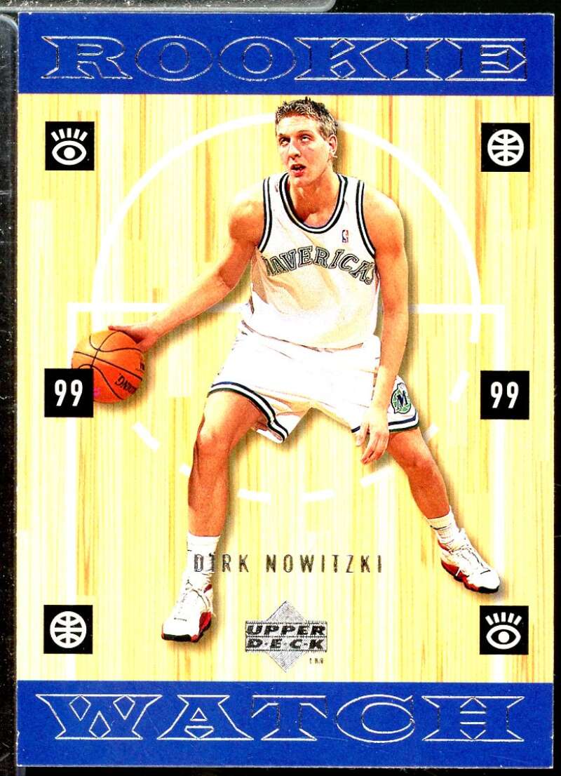 Dirk Nowitzki Rookie Card 1998-99 Upper Deck #320  Image 1