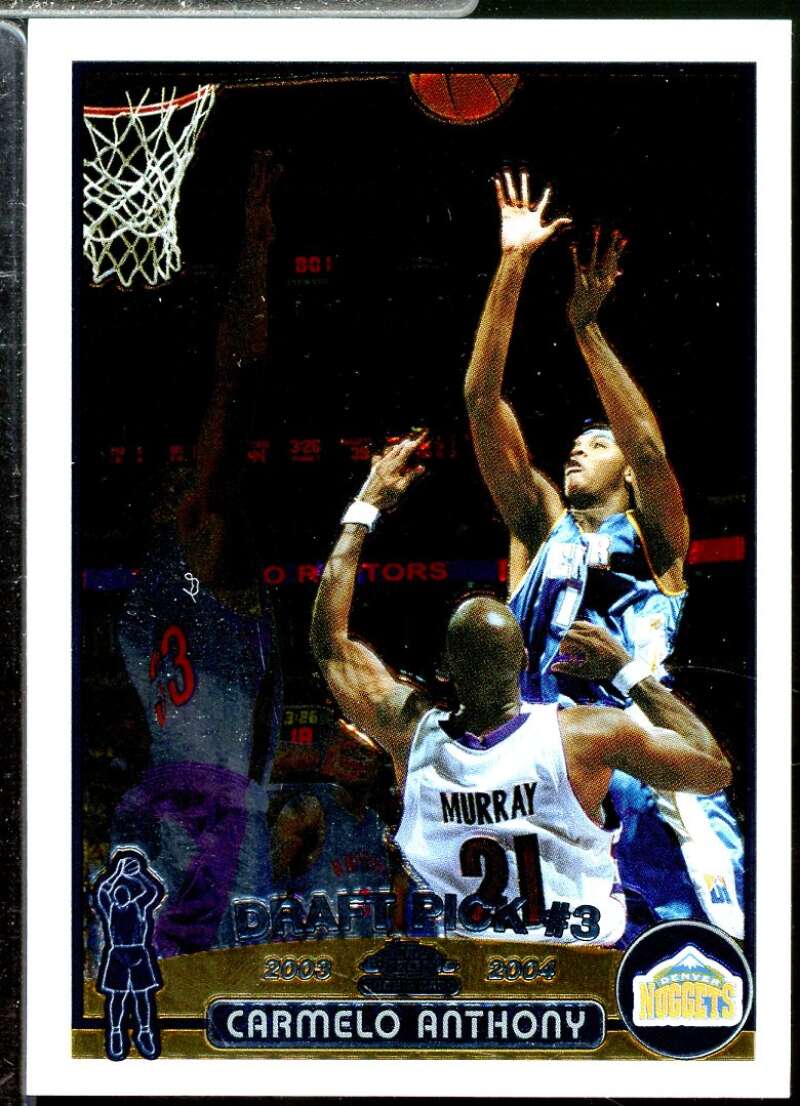 Carmelo Anthony Rookie Card 2003-04 Topps Chrome #113  Image 1