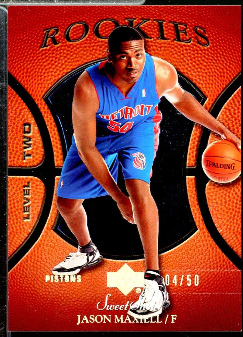 Jason Maxiell Rookie Card 2005-06 Sweet Shot Spectrum #105  Image 1