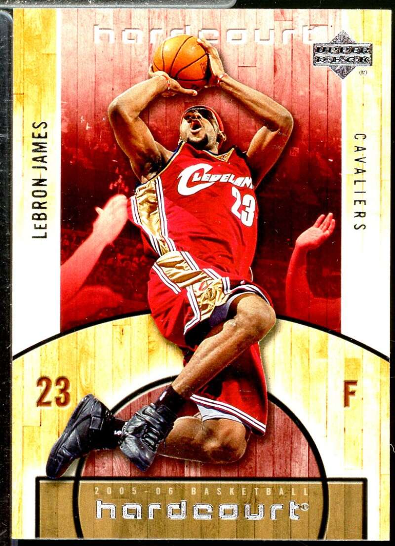 LeBron James Card 2005-06 Upper Deck Hardcourt #14  Image 1