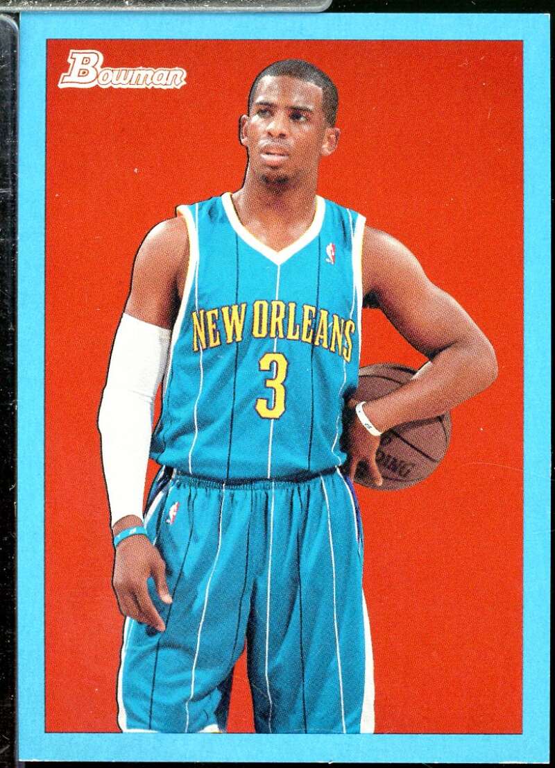 Chris Paul Card 2009-10 Bowman 48 Blue #51  Image 1