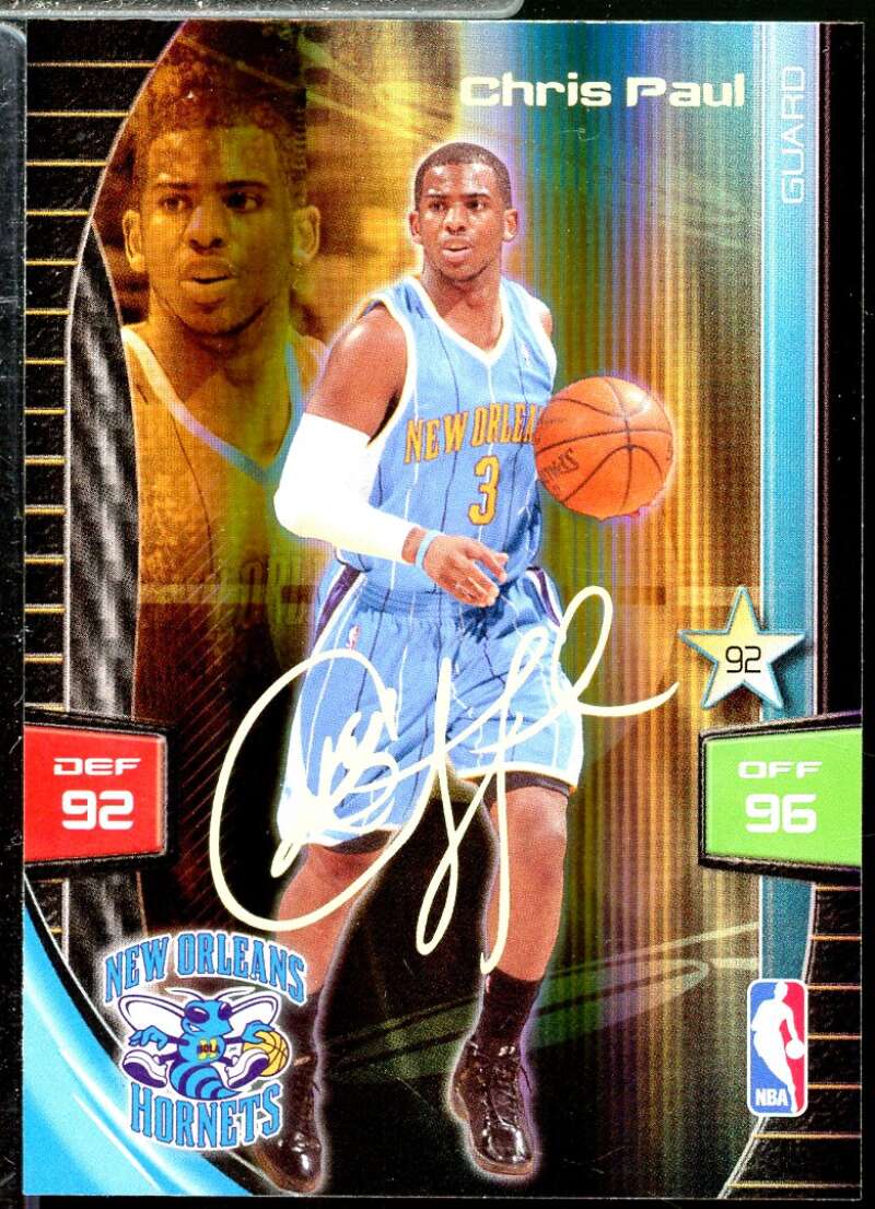 Chris Paul Card 2009-10 Adrenalyn XL Extra Signature #21  Image 1