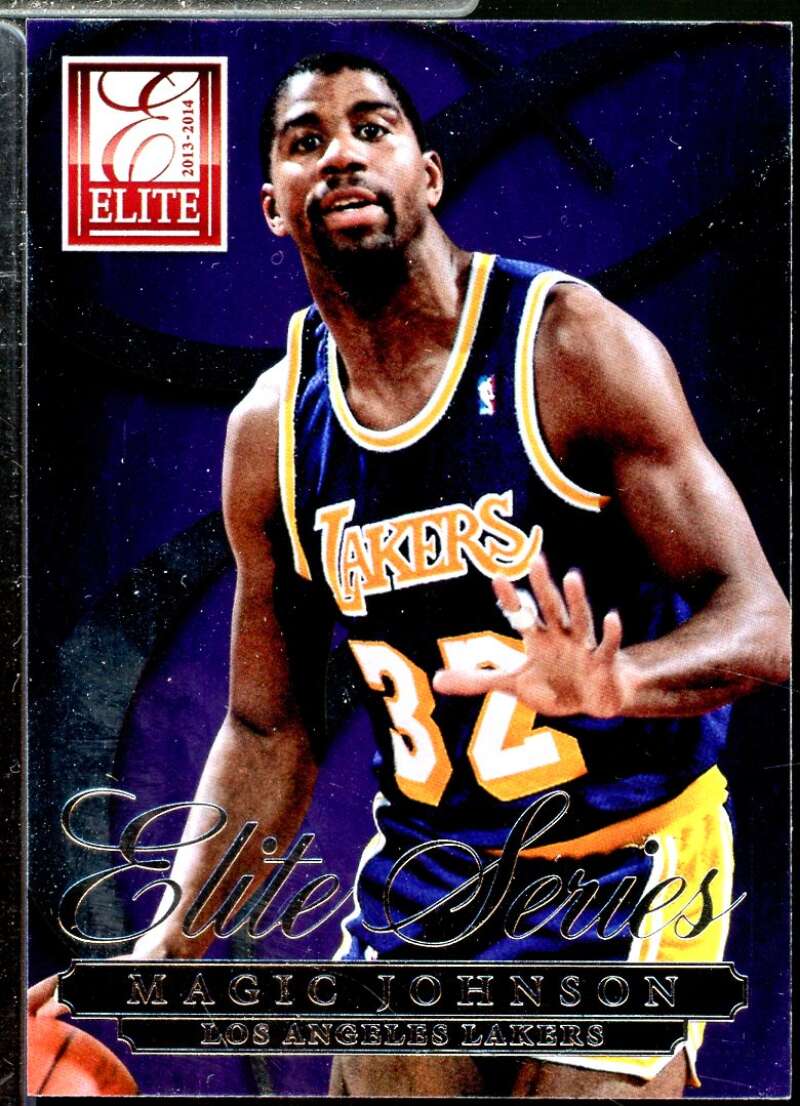 Magic Johnson Card 2013-14 Elite Series Inserts #17  Image 1