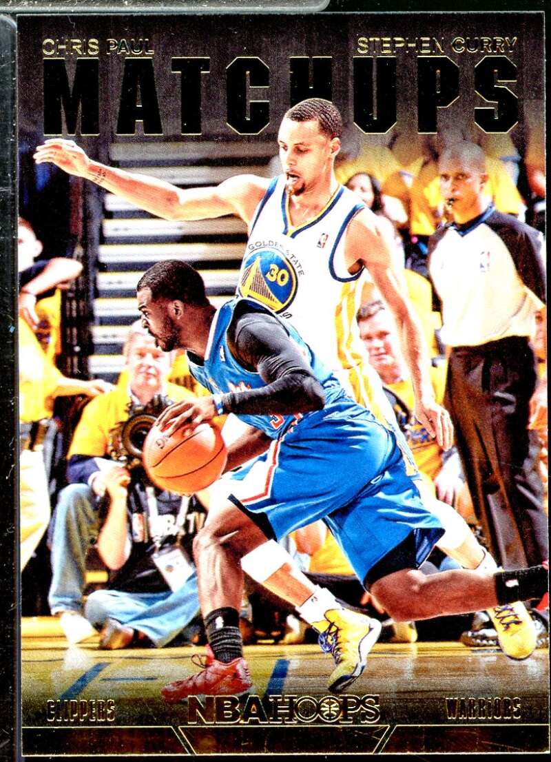 Stephen Curry/Chris Paul Card 2014-15 Hoops Matchups #12  Image 1